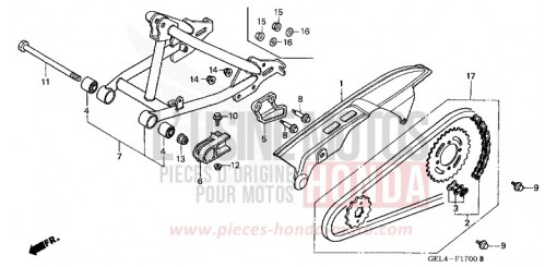 BRAS OSCILLANT XR50R3 de 2003